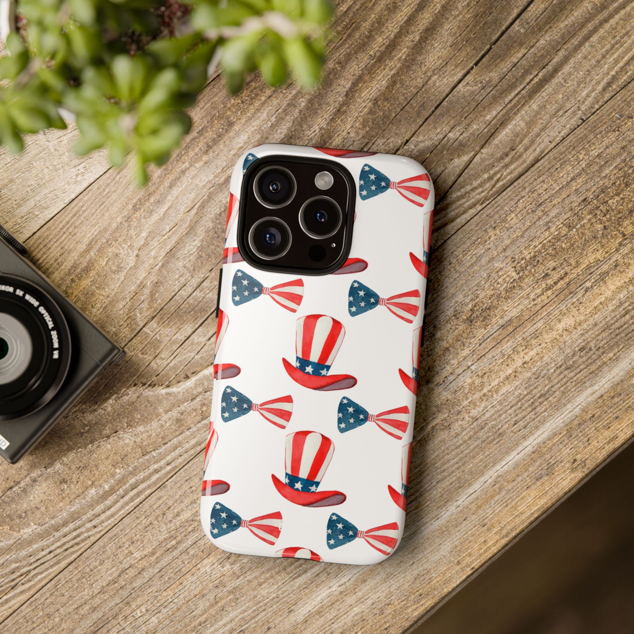 Celebrate With Hats - iPhone Case