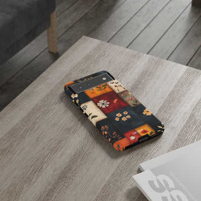Floral Patches Bloom - Google Pixel Case
