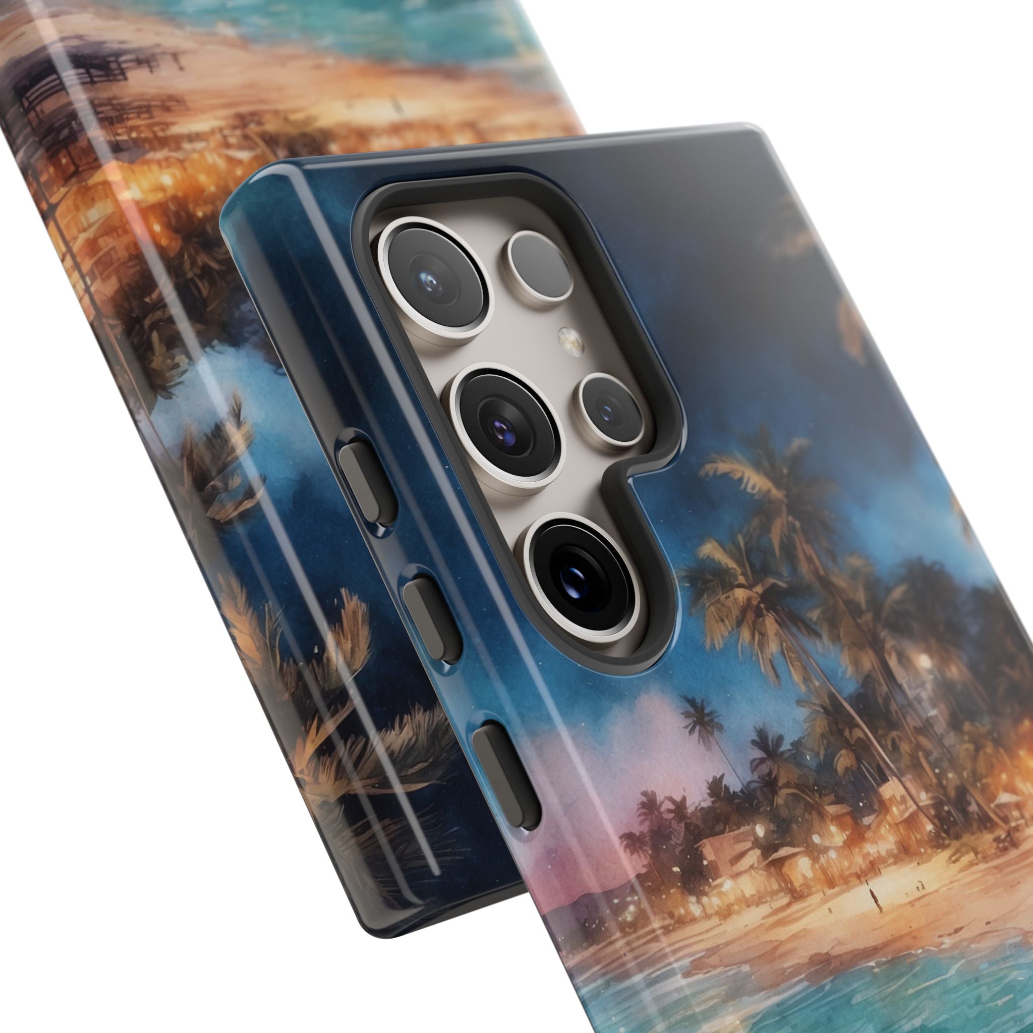 Moonlight Dances Water - Samsung Case