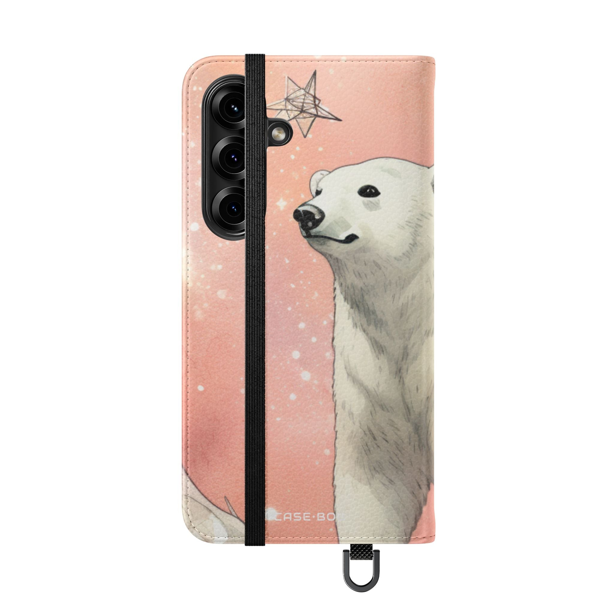 Polar Bear Nebula - Samsung S25 - Lompakkokotelo