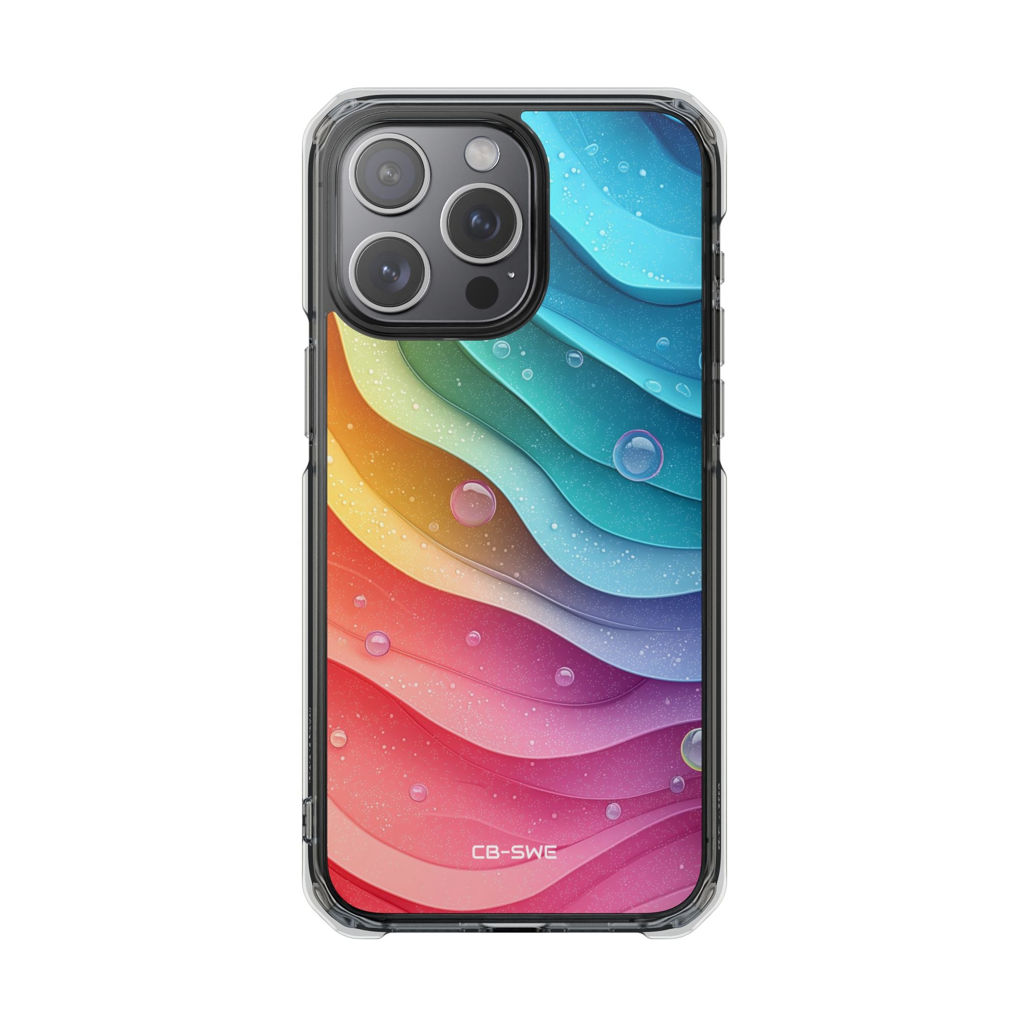 Waves Dance Playfully iPhone Case - Impact