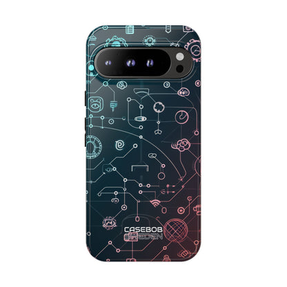 Digital Circuit Flow Google Pixel 9 - Tough