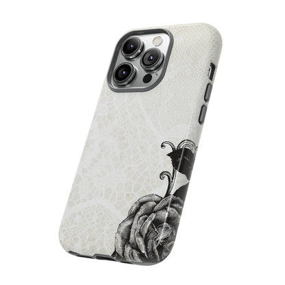 Rosett Gothic Flower - Protective Phone Case