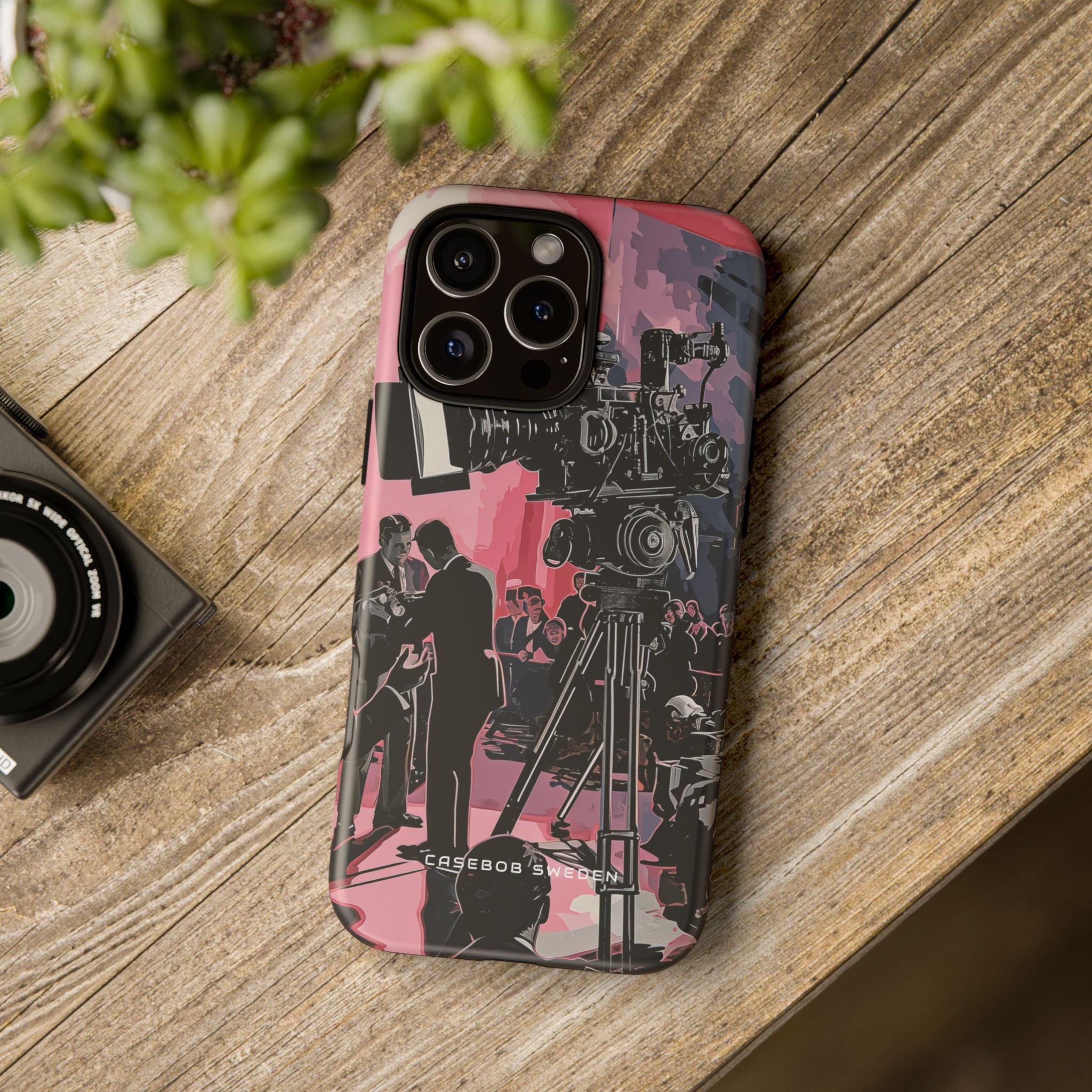 Retro Cinematic Spotlight iPhone 16 - Tough Phone Case