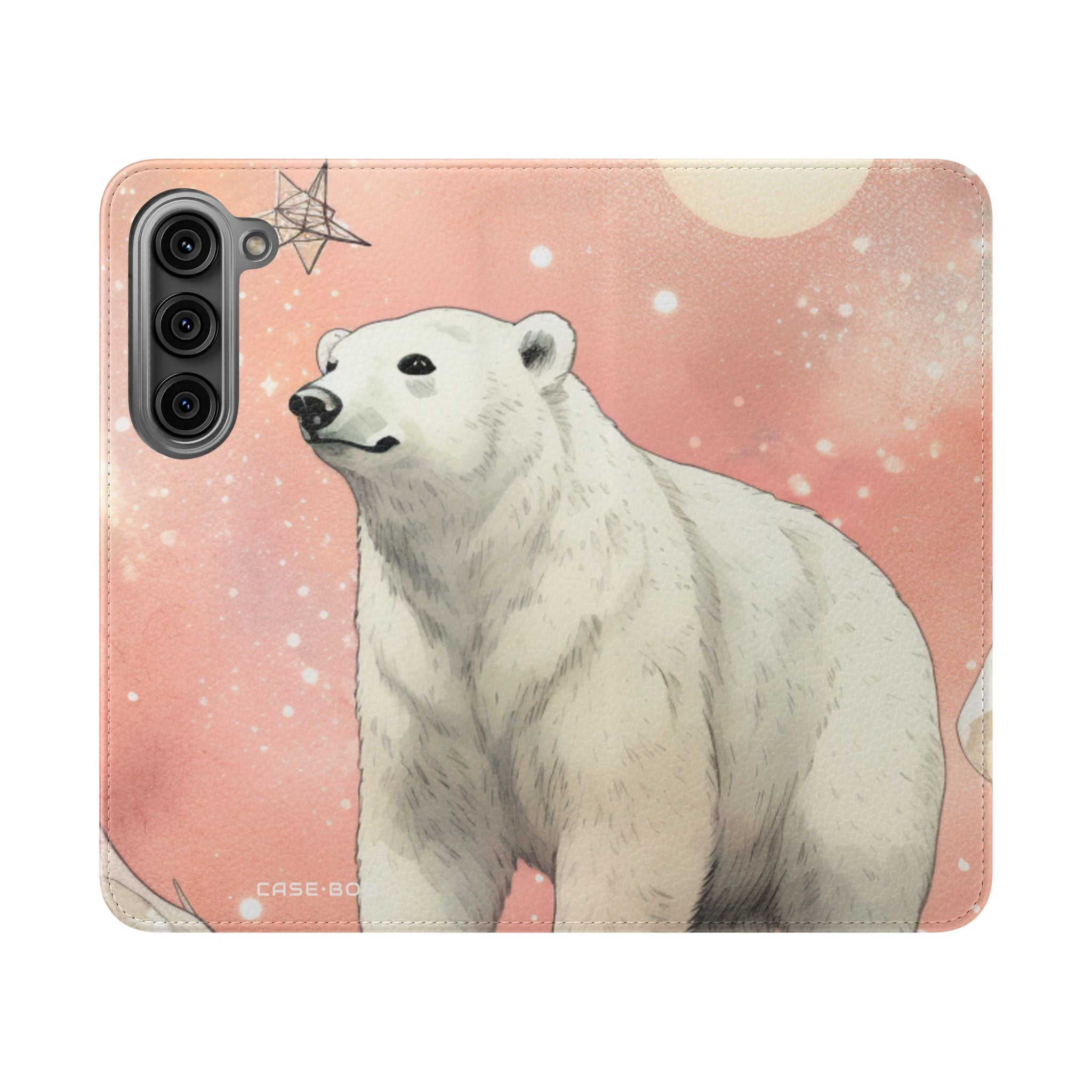Polar Bear Nebula - Samsung S23 Case - Wallet