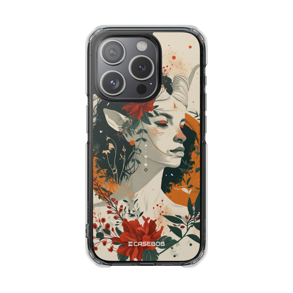 Faun Enchantment - Phone Case for iPhone (Clear Impact - Magnetic)