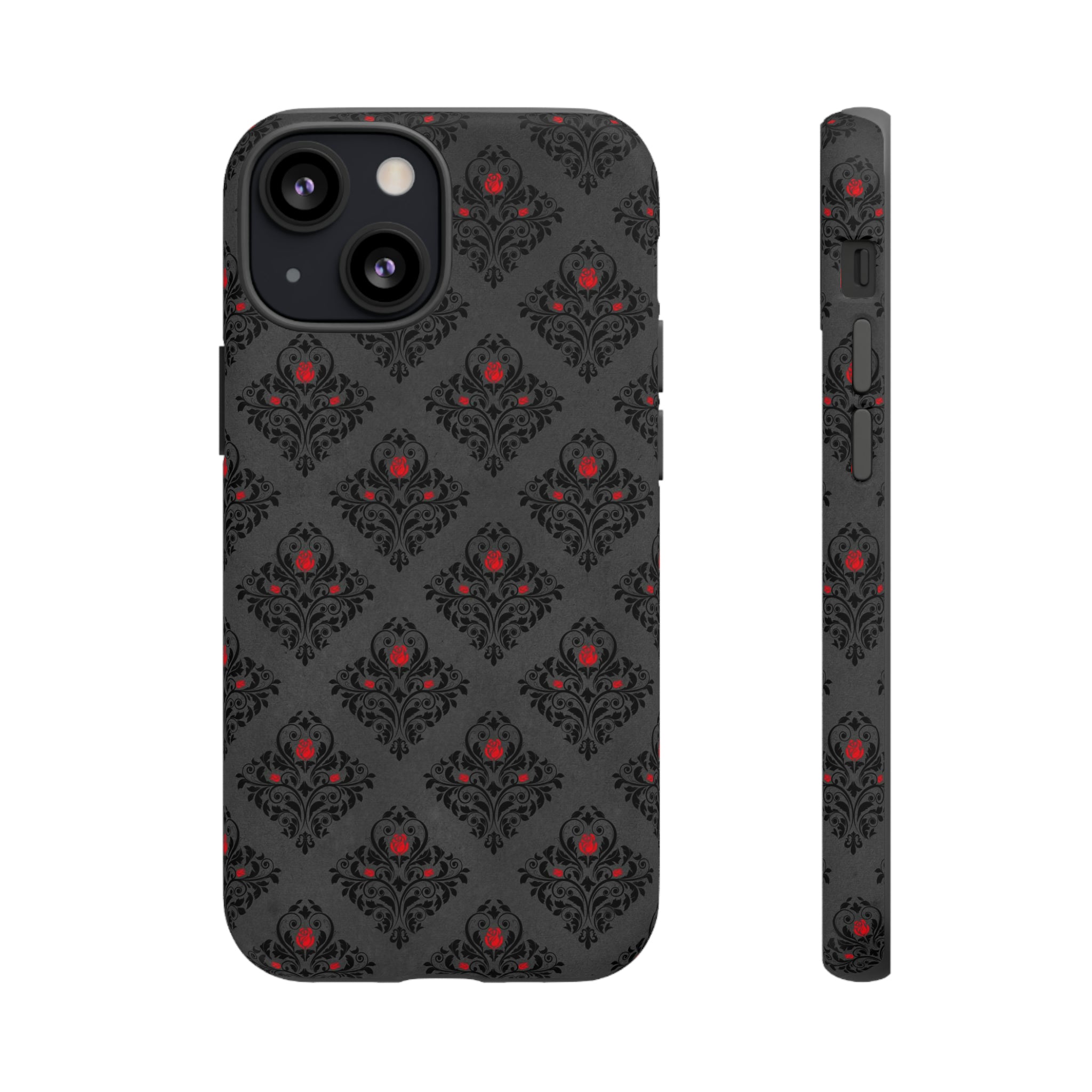 Pixrose Gothic Flower - Protective Phone Case