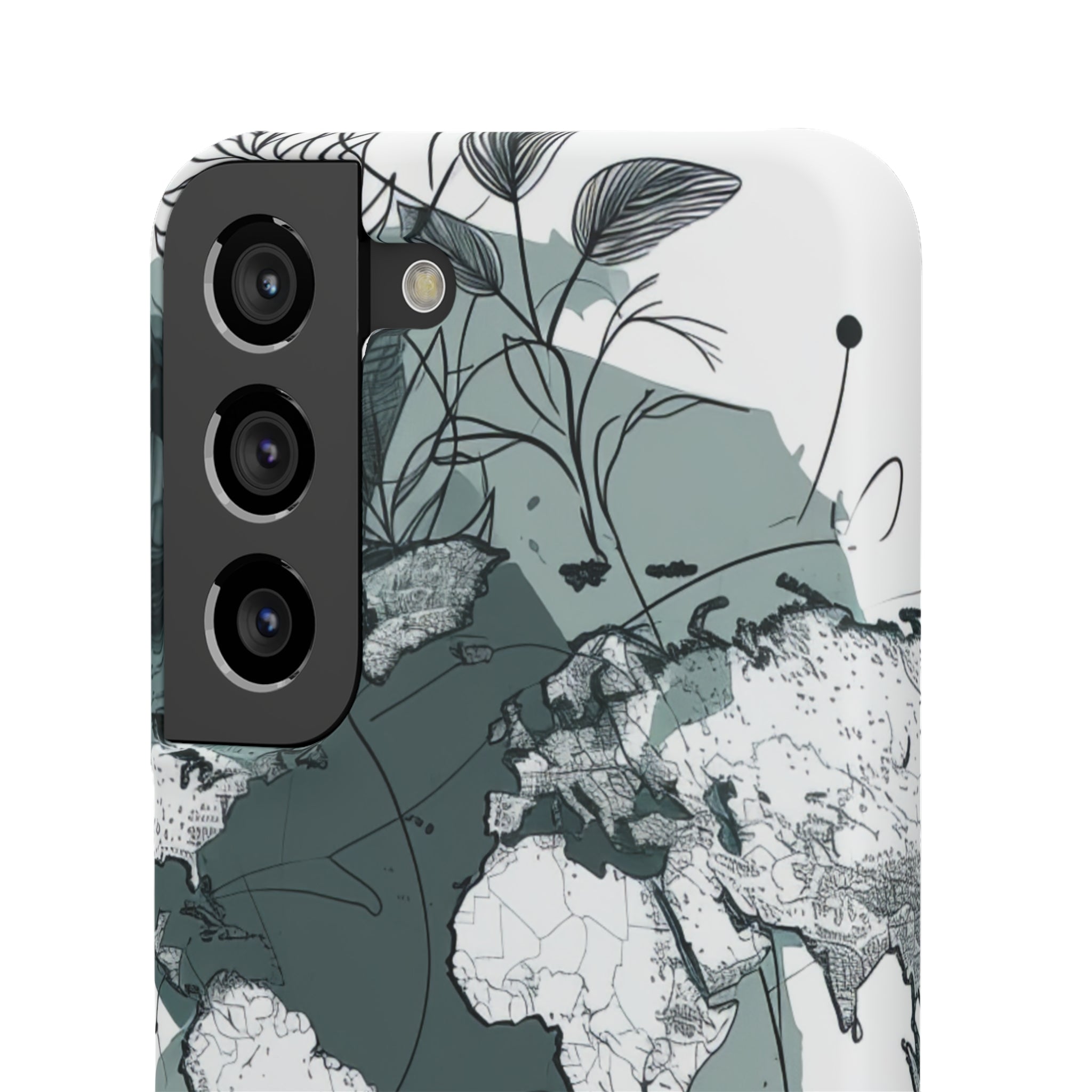 Botanical Cartography | Slim Phone Case for Samsung