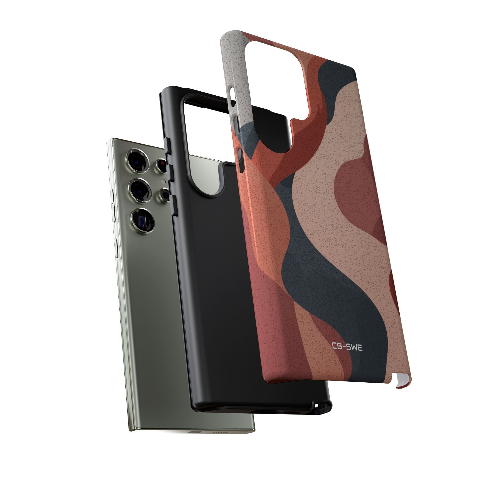 Flowing Earth Tones - Samsung Case