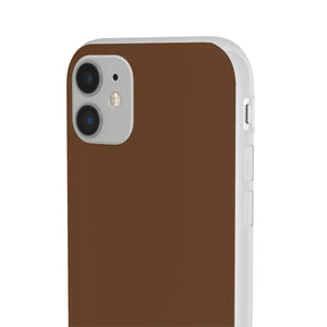 Van Dyke Brown | Handyhülle für iPhone (Flexible Hülle) 