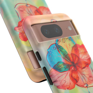 Dreamy Liquid Bloom | Protective Phone Case for Google Pixel