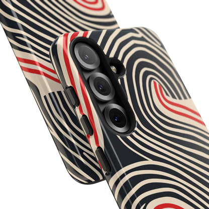 Flusso Rosso Ondulato Samsung S25 - Tough