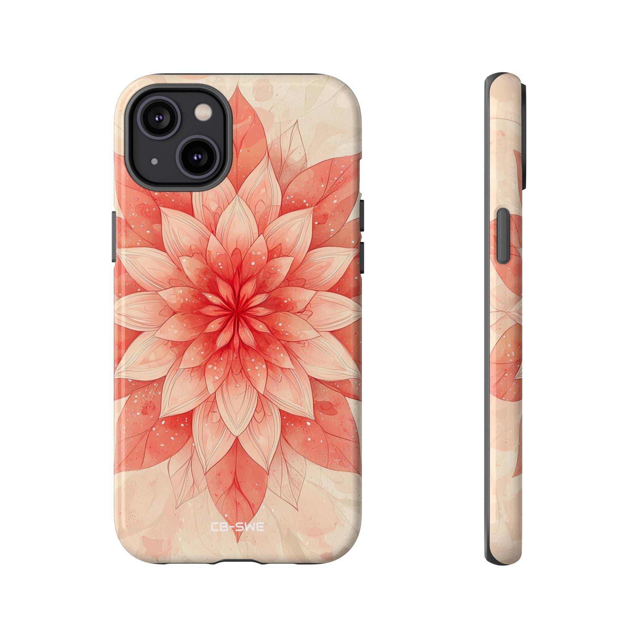Floral Harmony Glows - iPhone Case