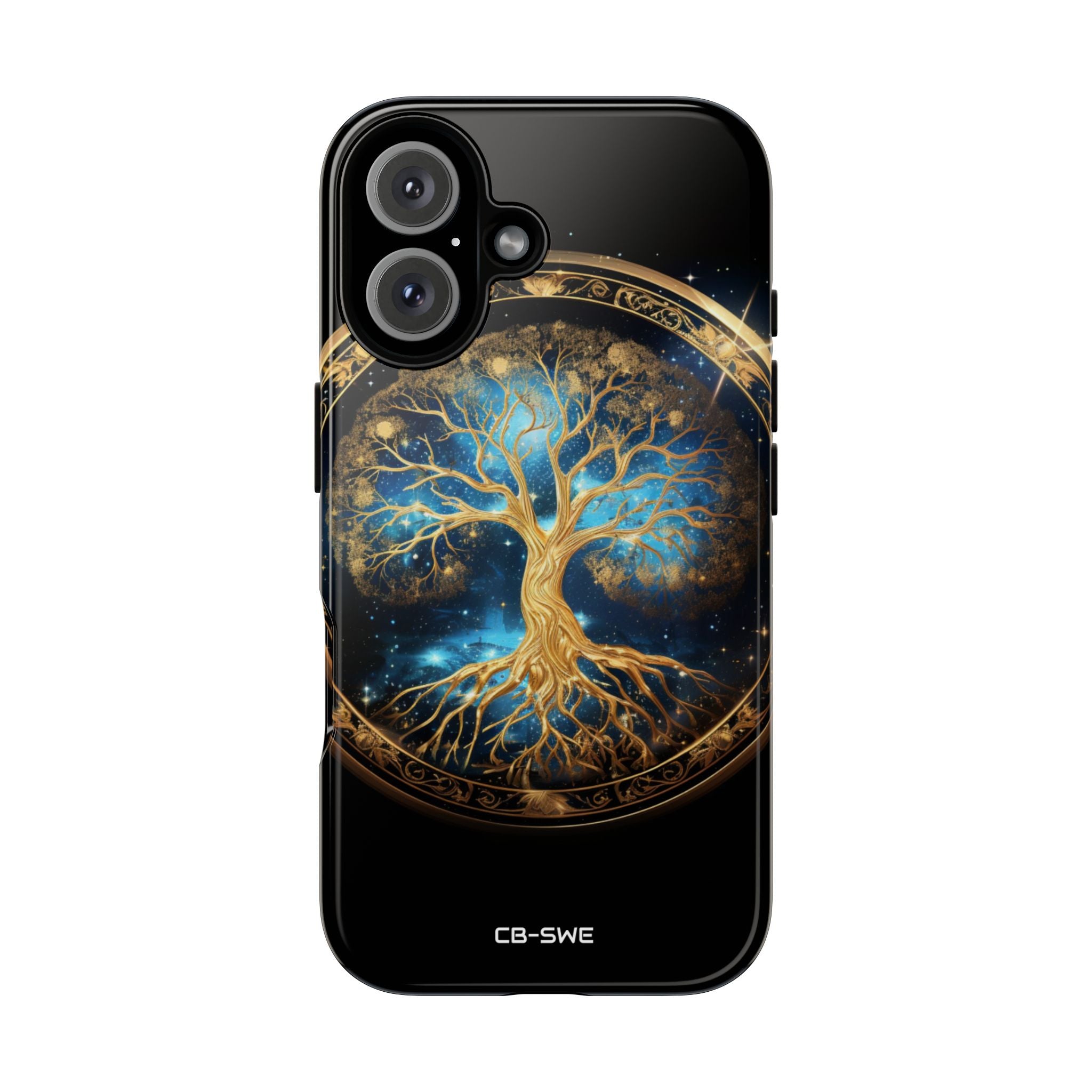 Cosmic Tree Radiance - iPhone Case