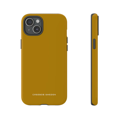 Dark Golden Rod iPhone 15 - Tough Phone Case