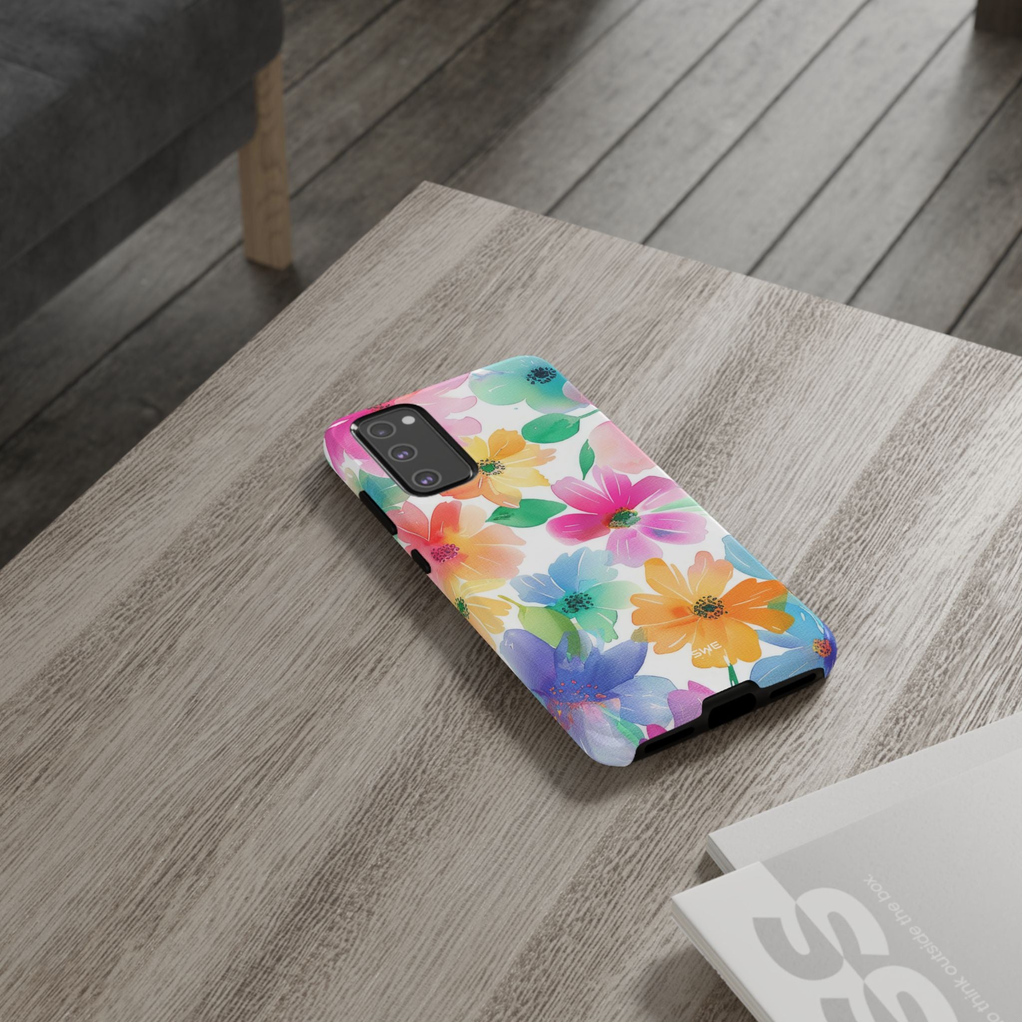 Vibrant Floral Impression - Samsung Case