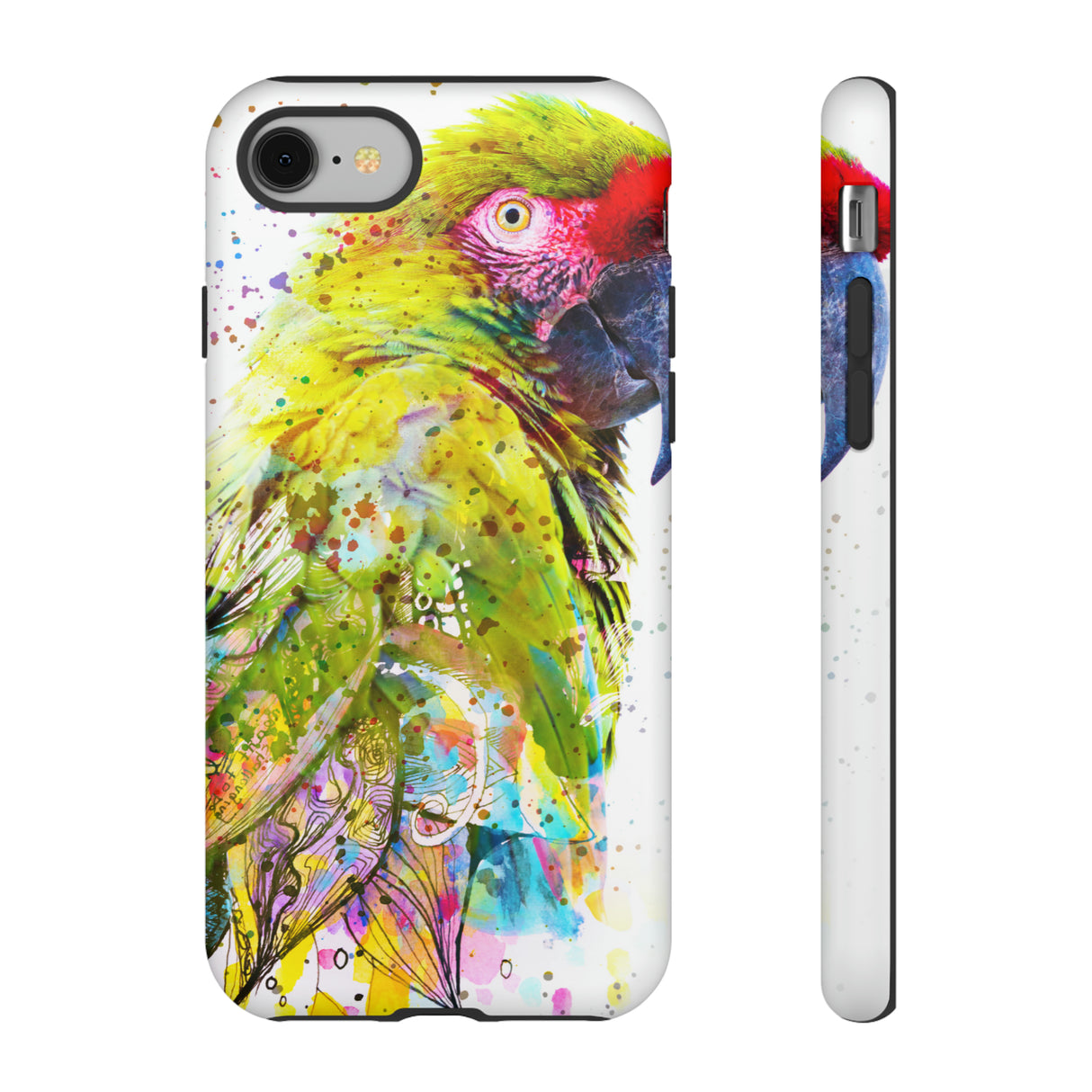 Colorful Parrot - Protective Phone Case