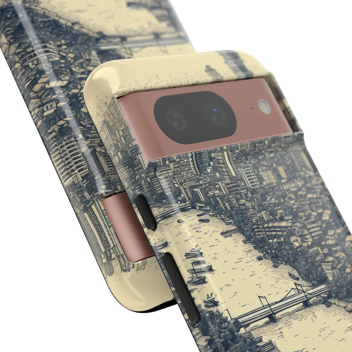 Nostalgic Metropolis | Protective Phone Case for Google Pixel