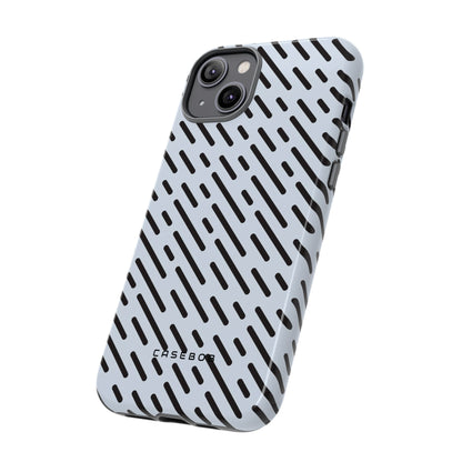 Monochrome Dash - Protective Phone Case