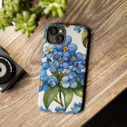 Forget-Me-Not Blooms - iPhone Case