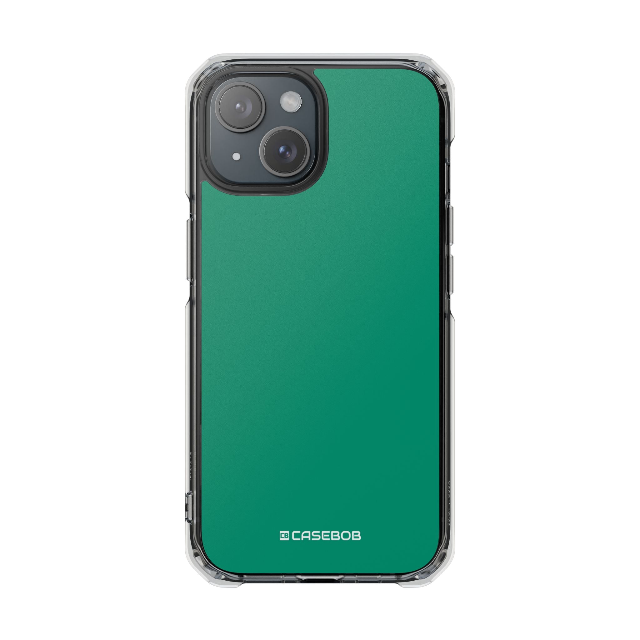 Emerald Green Shade - Clear Impact Case for iPhone