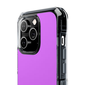 Heliotrope Hue | Handyhülle für iPhone (Clear Impact Case – magnetisch) 