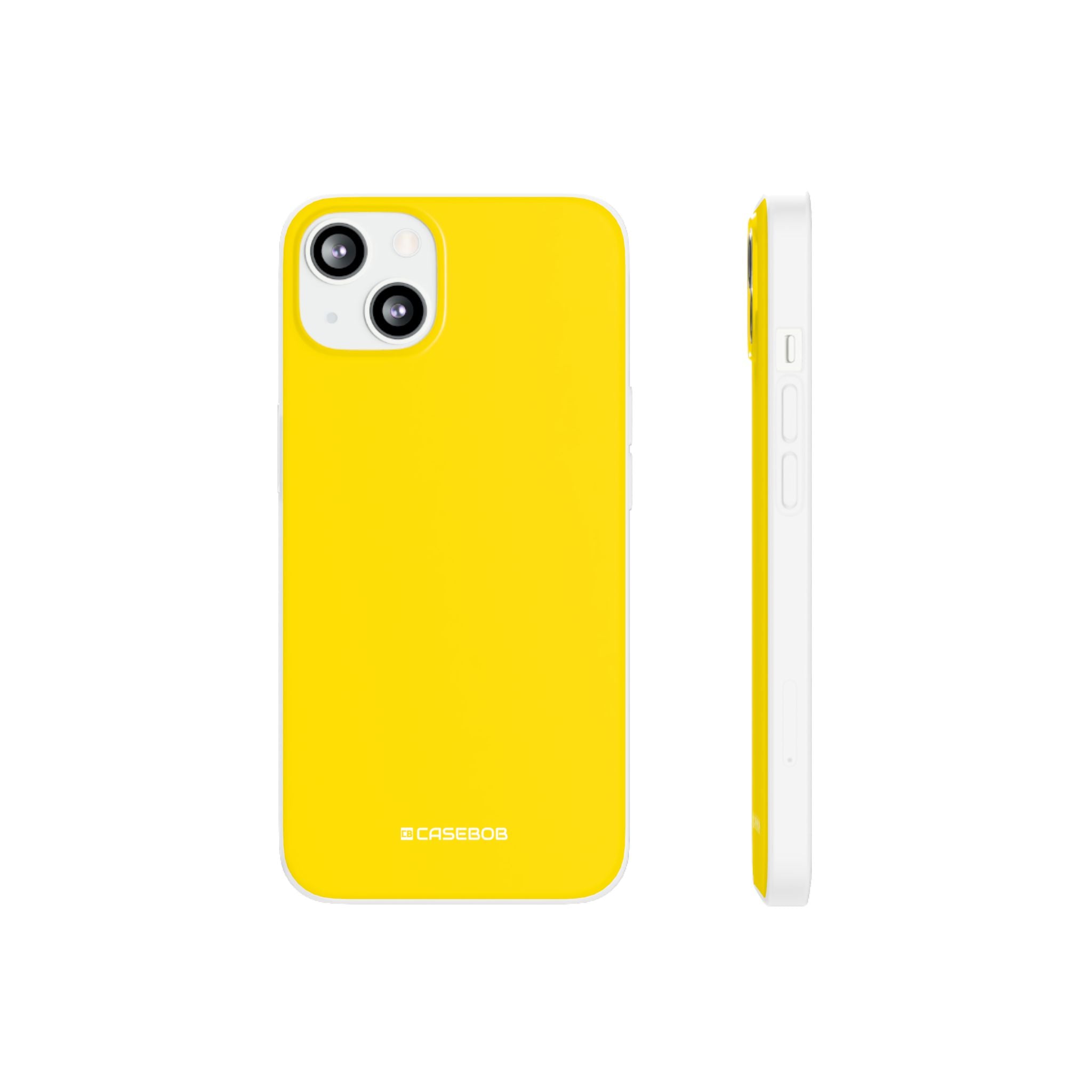 Golden Yellow | Phone Case for iPhone (Flexible Case)