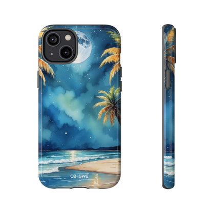 Moonlight Kisses Waves - iPhone Case