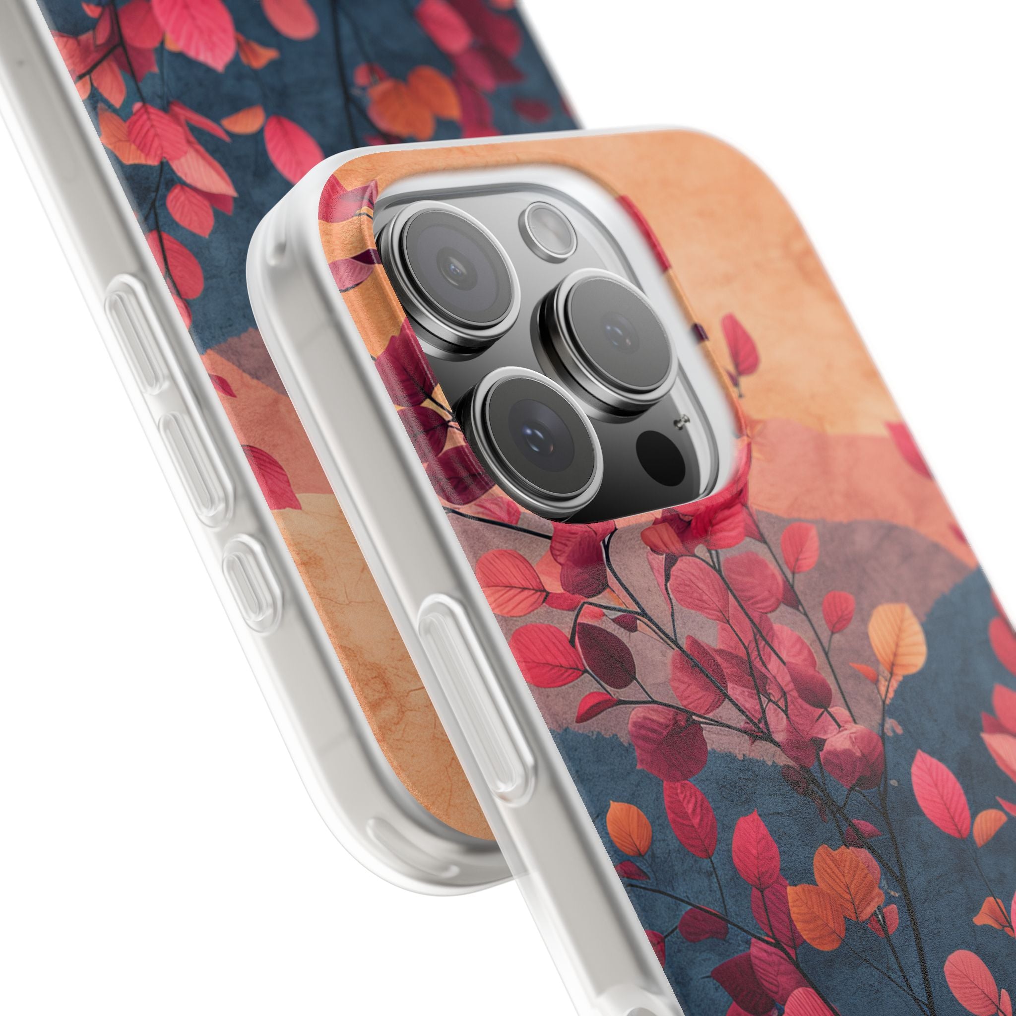 Autumn Tree Harmony - Flexi iPhone 16 Phone Case