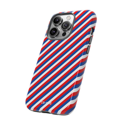 Striped Freedom Wave - iPhone Case