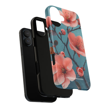 Floral Harmony Burst iPhone 16 - Tough Phone Case