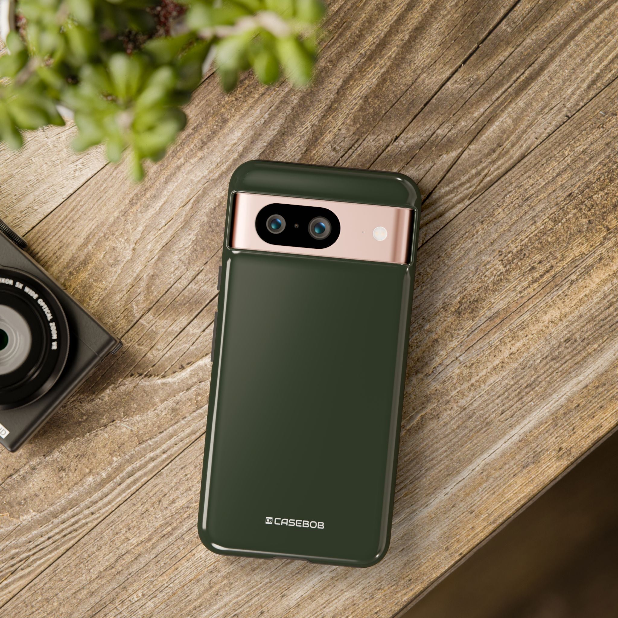 Deep Green Minimalism – für Google Pixel 8