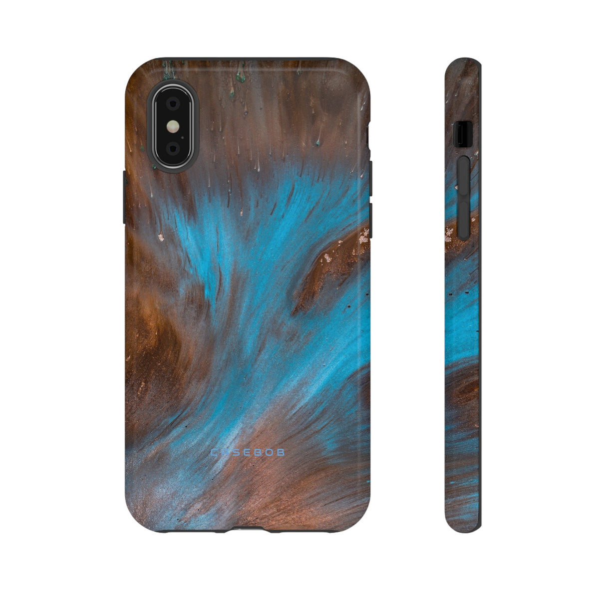 Blue Lagoon Ink Art - Protective Phone Case