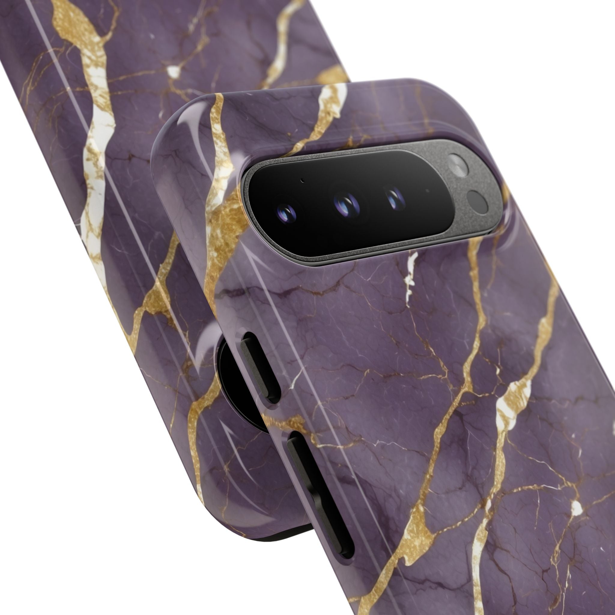 Golden Veins Flowing - Google Pixel Case