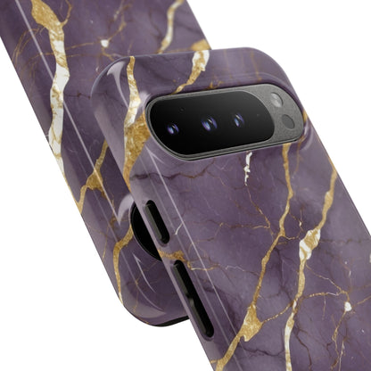 Golden Veins Flowing - Google Pixel Case