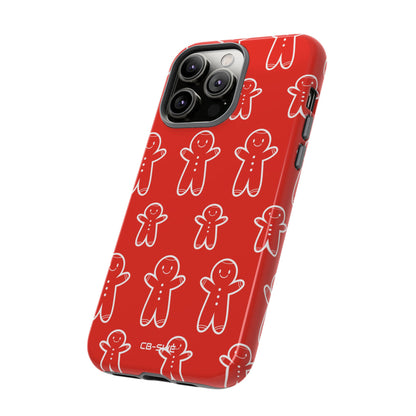 Gingerbread Men Play - iPhone Case