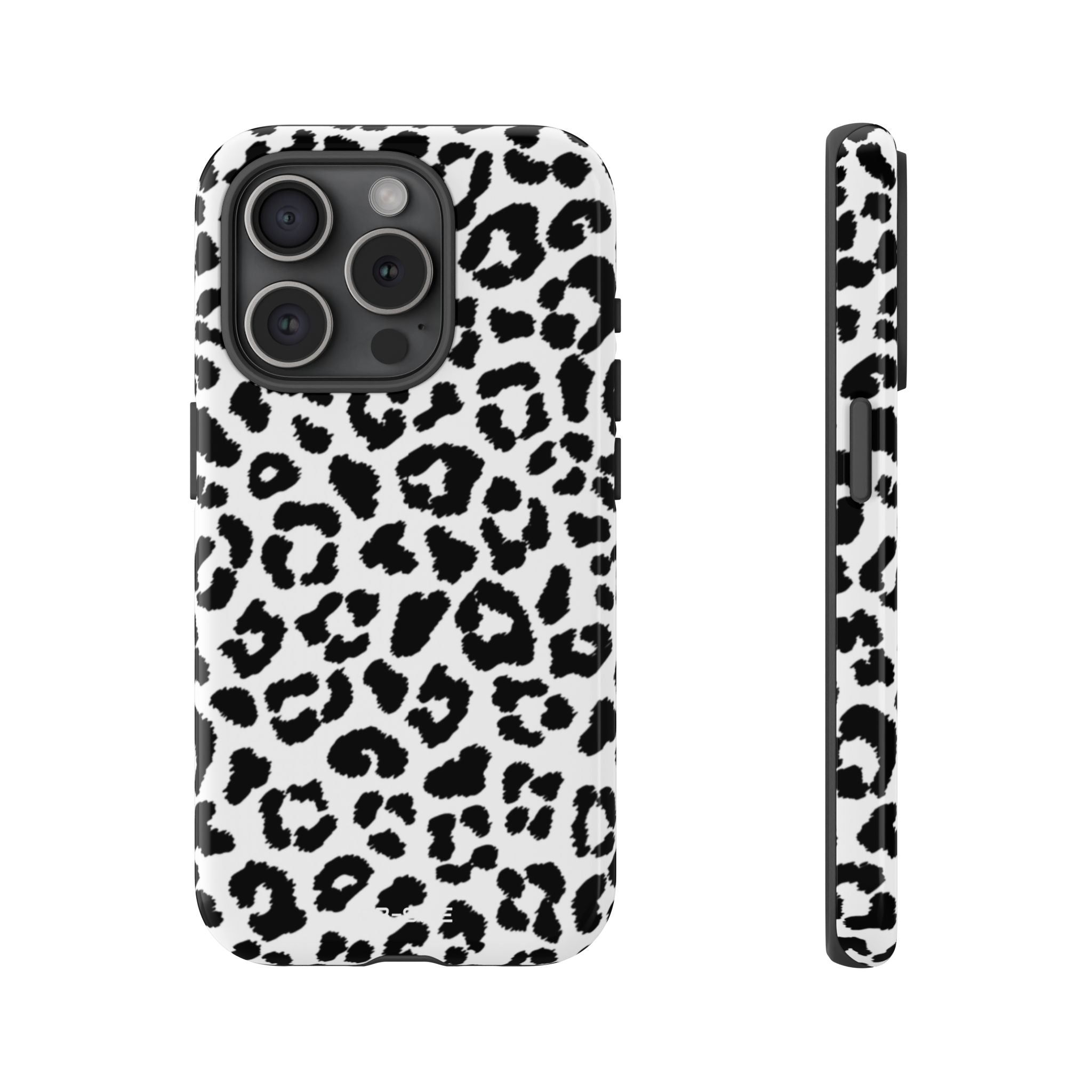 Monochrome Leopard Essence - iPhone Case