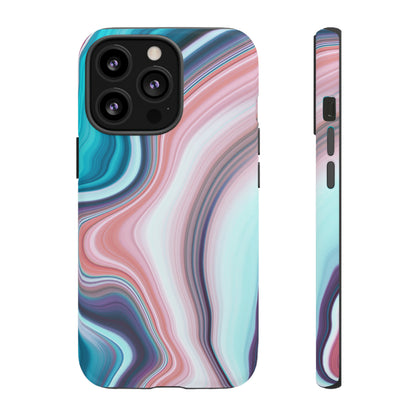 Pink Swirls - Protective Phone Case