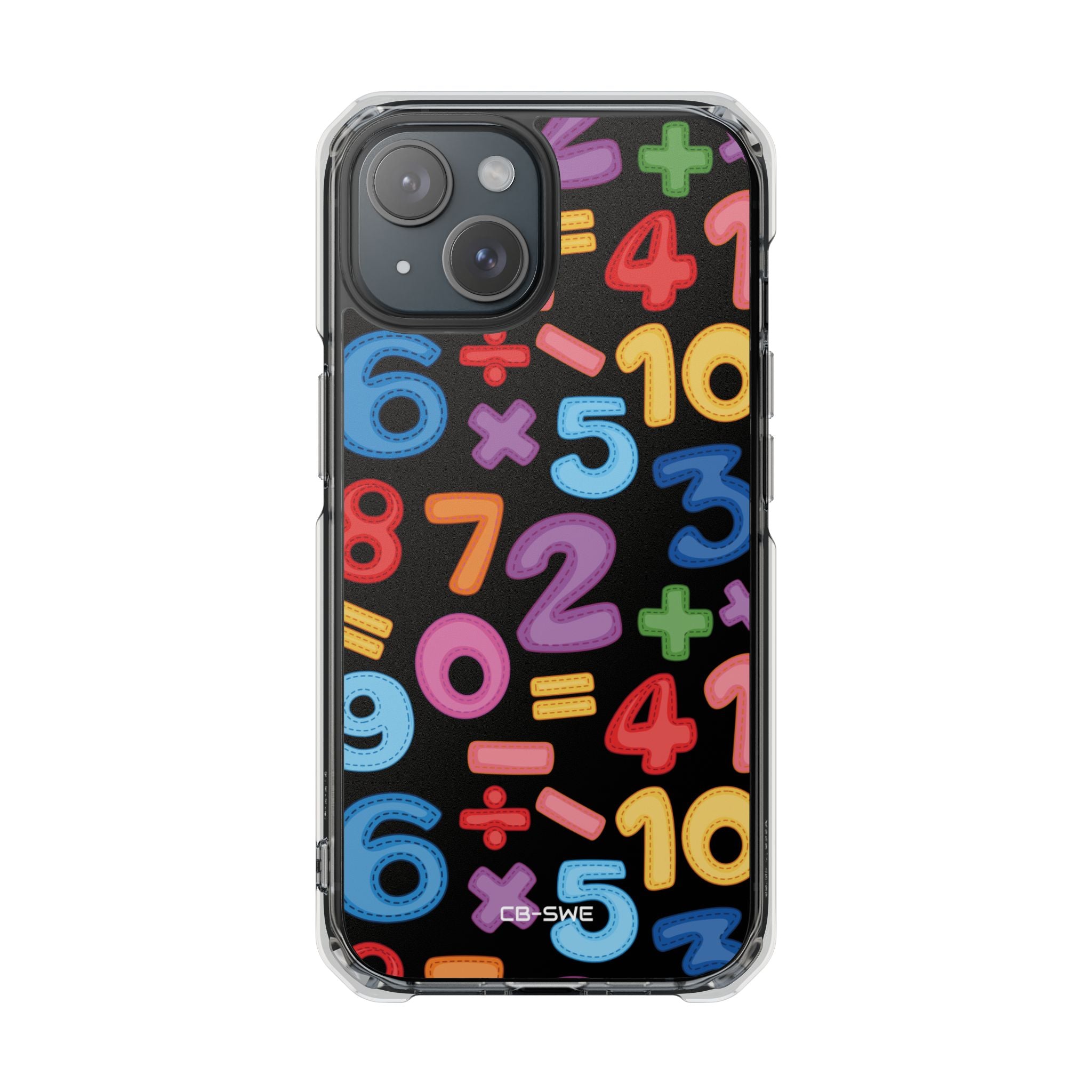 Math Symbols Play iPhone Case - Impact