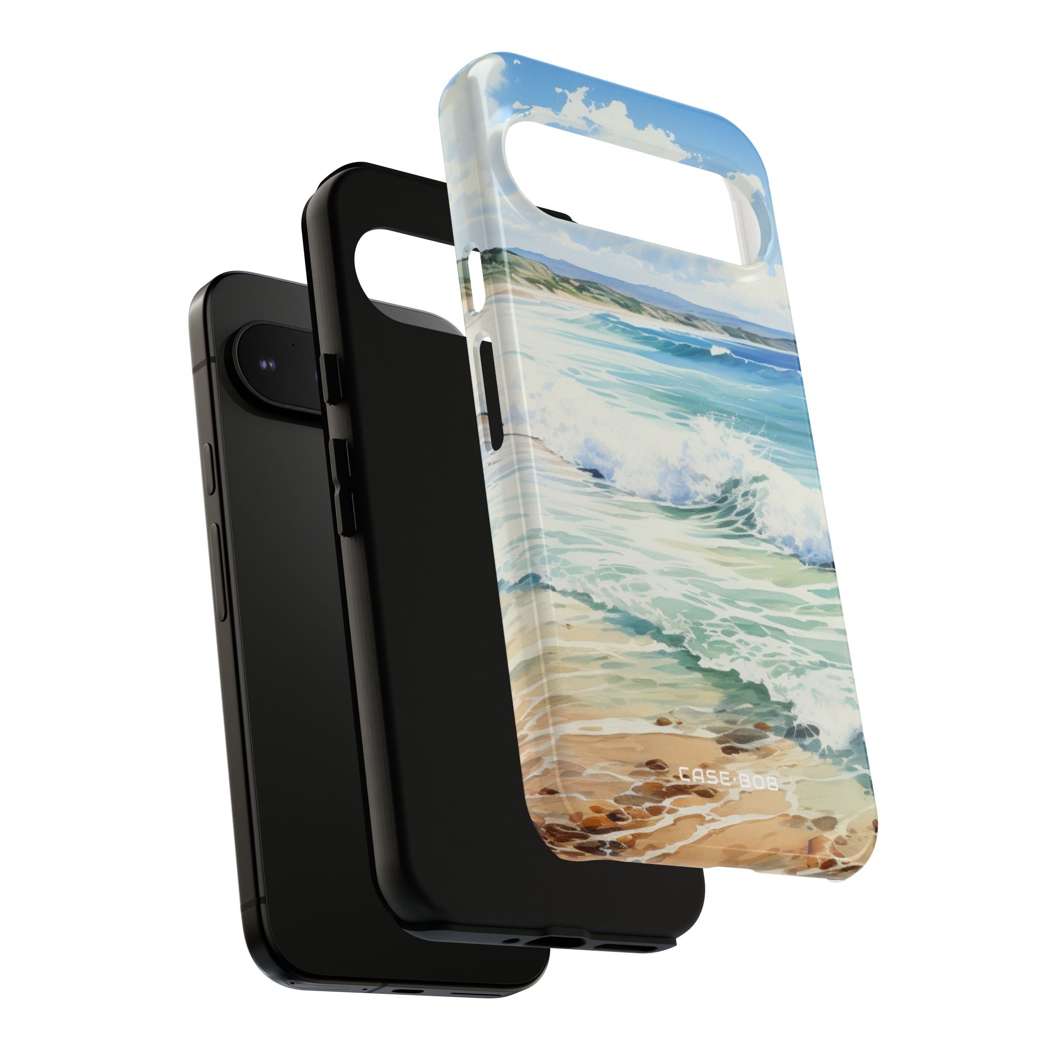Foamy Wave Breeze Google Pixel 9 Pro XL Case - Tough