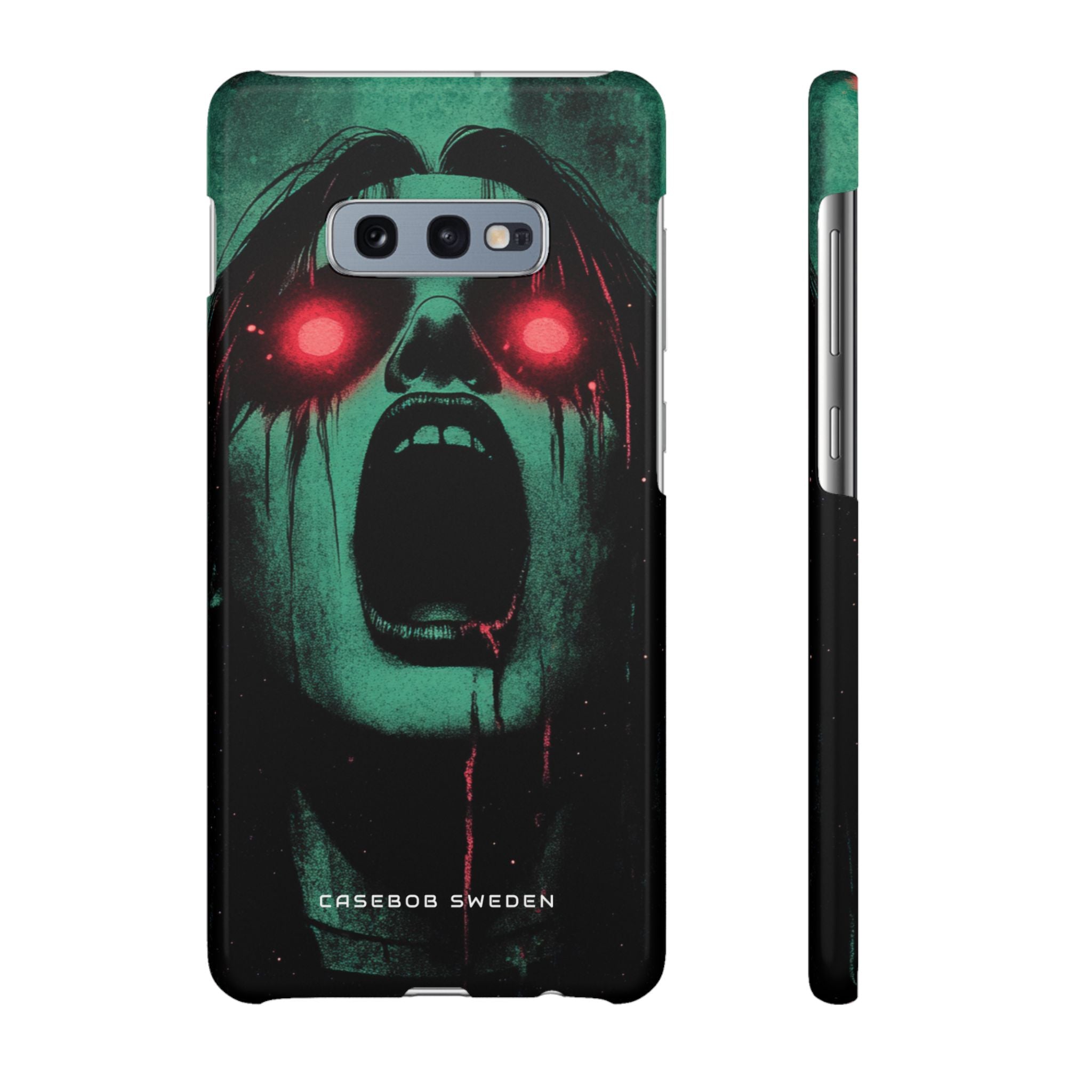 Haunting Glow of Gothic Eyes Samsung S10 - Slim Phone Case