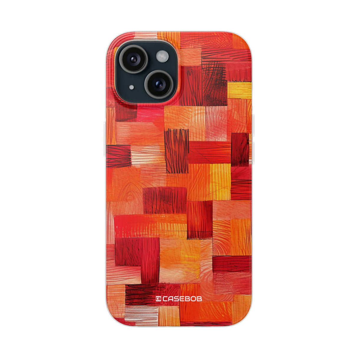 Warm Tone Pattern | Phone Case for iPhone (Flexible Case)