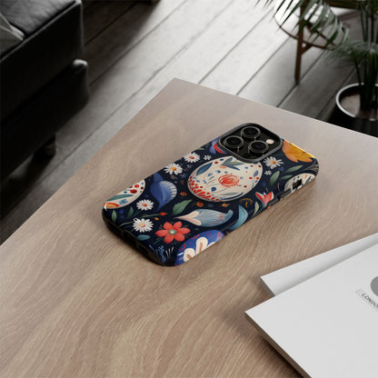 Easter Eggs Bloom - iPhone Case