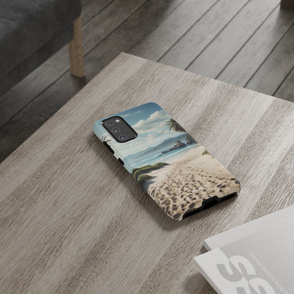 Footprints Trace Sand - Samsung Case