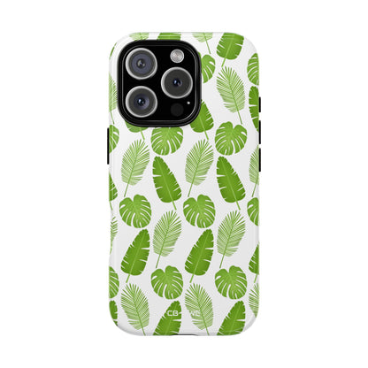Tropical Leaf Harmony - iPhone Case