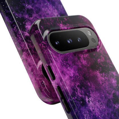 Cosmic Nebula Gradient Burst Google Pixel 9 - Tough Phone Case