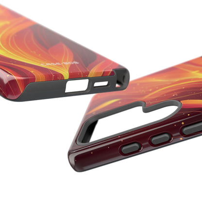 Flaming Flow Samsung S25 Ultra Case - Tough