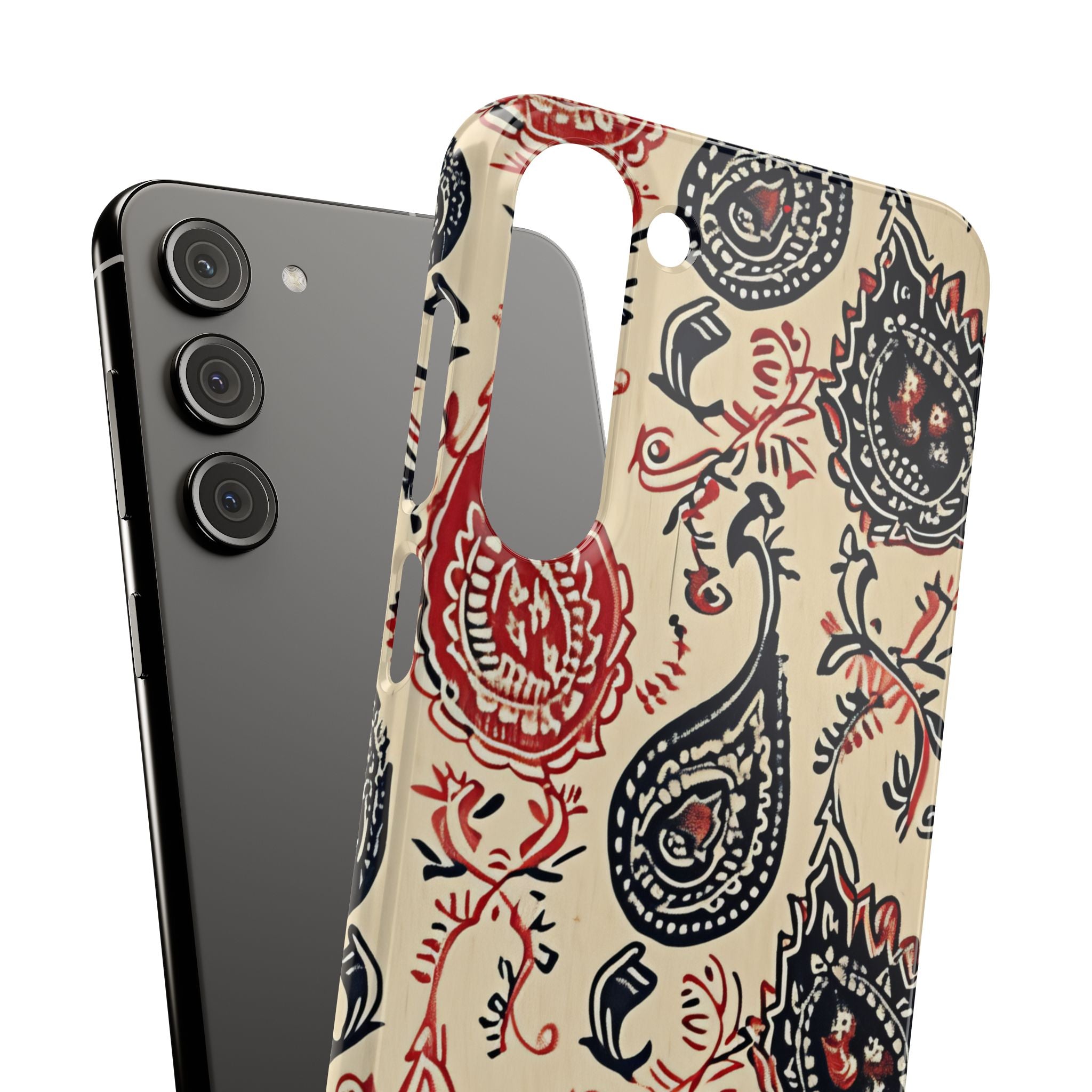 Vintage Paisley Elegance Samsung S23 - Slim Phone Case