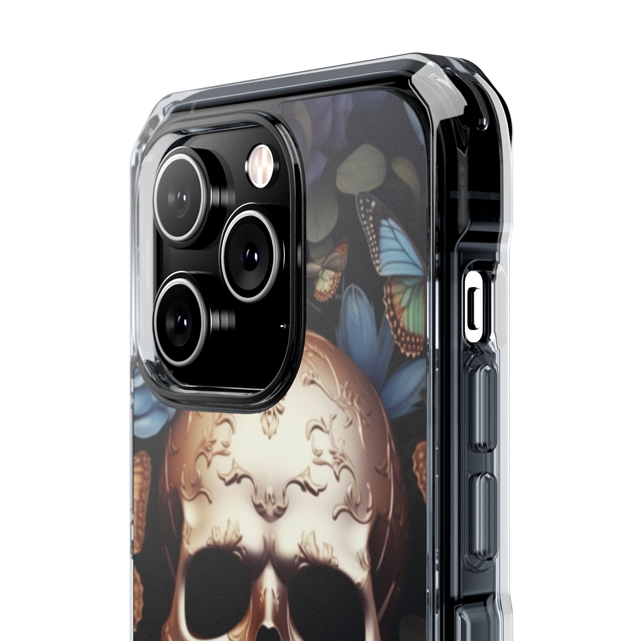 Skull Among Blossoms iPhone Case - Impact