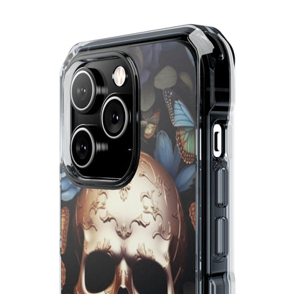 Skull Among Blossoms iPhone Case - Impact
